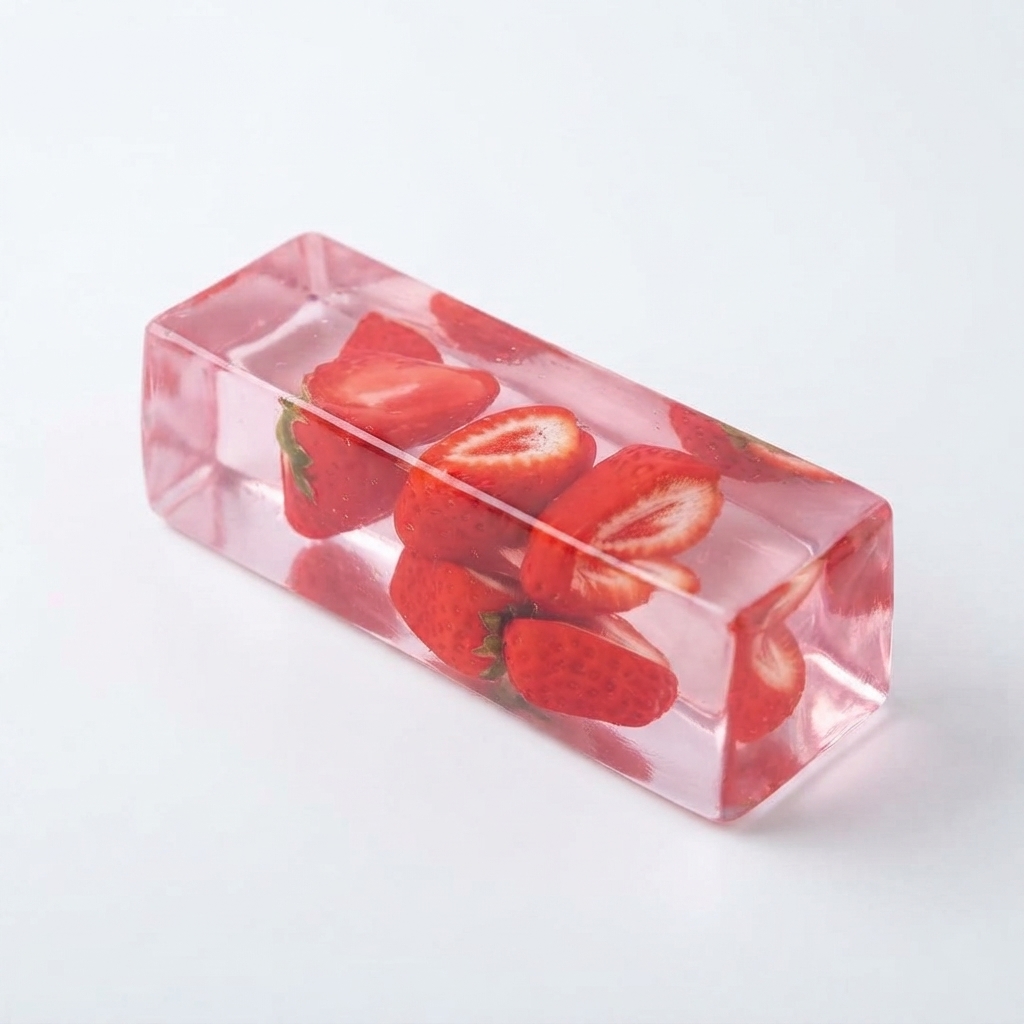 Vaseline Fruit Bar Banana Series Handmade Squeeze Balls: Fruit-Shaped Ice Cubes for Stress Relief