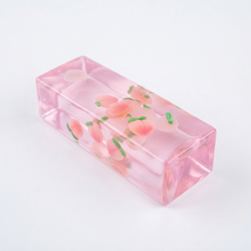 Vaseline Fruit Bar Banana Series Handmade Squeeze Balls: Fruit-Shaped Ice Cubes for Stress Relief