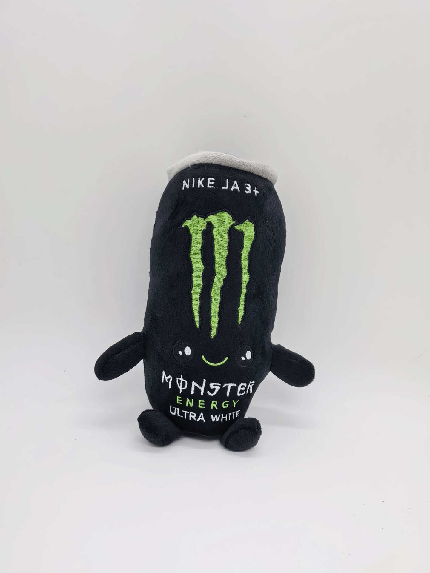 Monster Energy Drink Can Plush Toy, 8.7 in Soft Plushie for