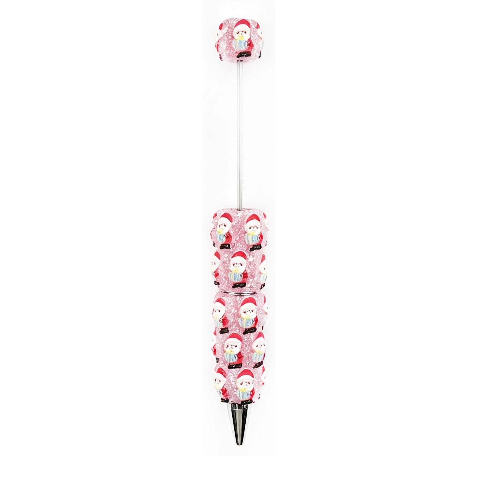 DIY Beaded Pen | Creative Rhinestone-Decorated Pen | Customizable Bead Combinations | Personalized Handmade Stationery | Multiple Designs to Choose From