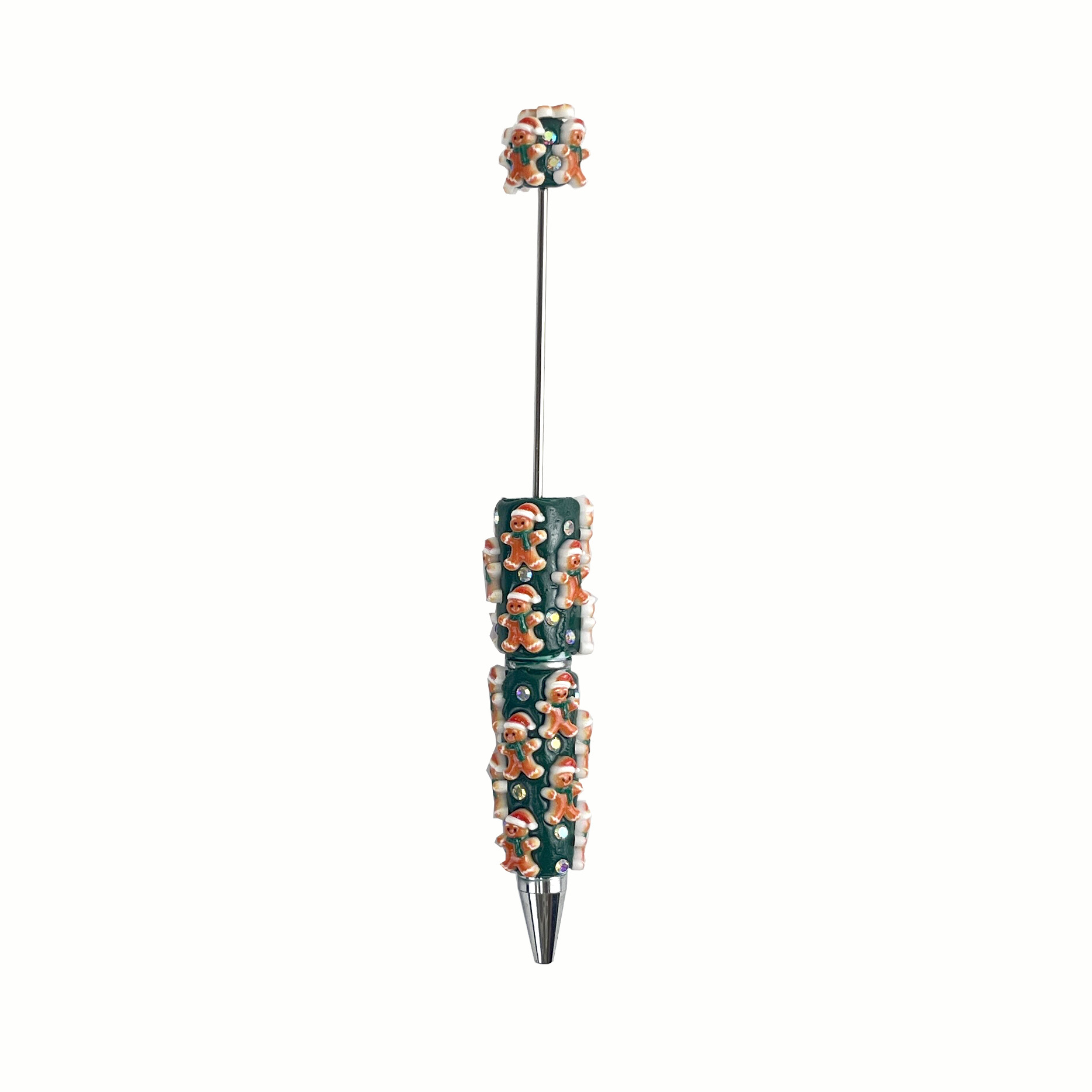 DIY Beaded Pen | Creative Rhinestone-Decorated Pen | Customizable Bead Combinations | Personalized Handmade Stationery | Multiple Designs to Choose From