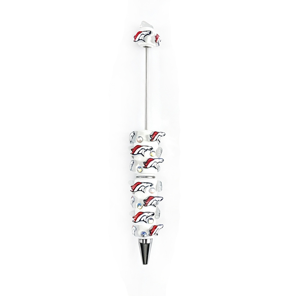 Rugby Team Bead Pen: Creative, Fashionable, Heavy-Duty Bead Pen—New Minimalist Clay Bead Pen