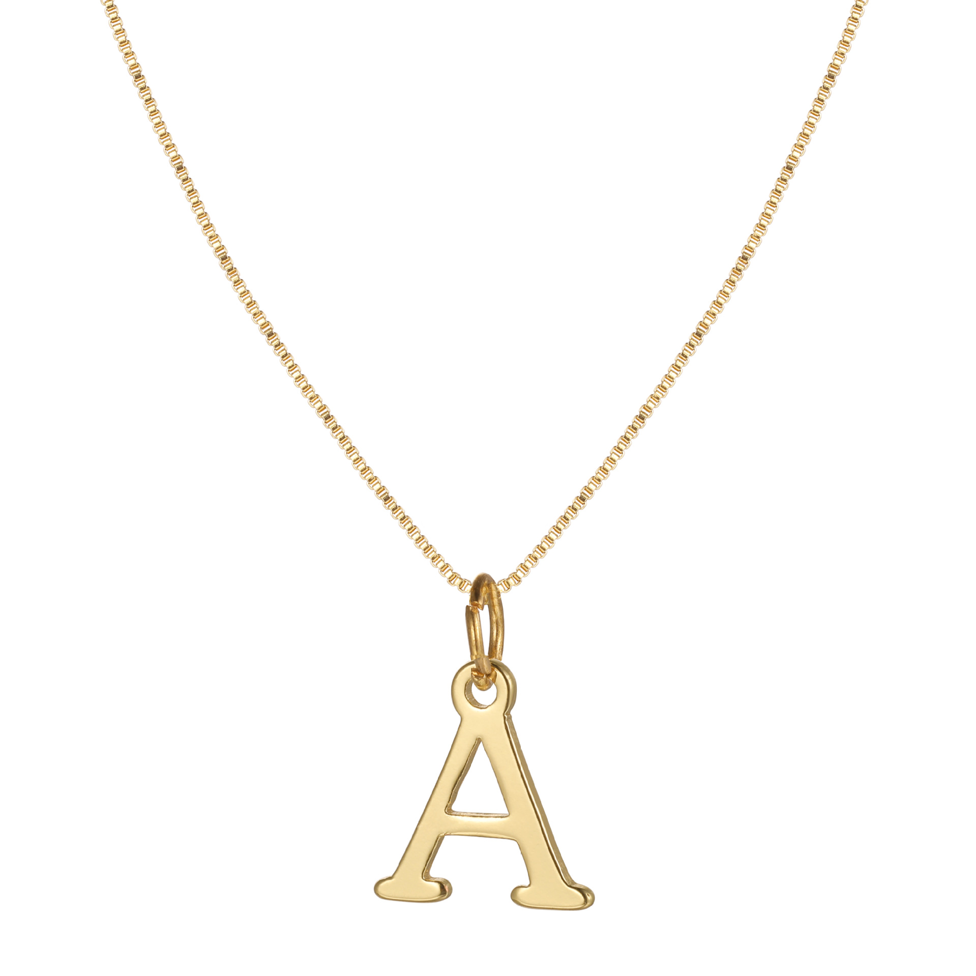26-Letter Necklace | Titanium Steel/Gold-Plated | Perfect for Everyday Wear, Dates, or as a Gift | Customizable with Your Initials | Elegant Collar Bone Necklace