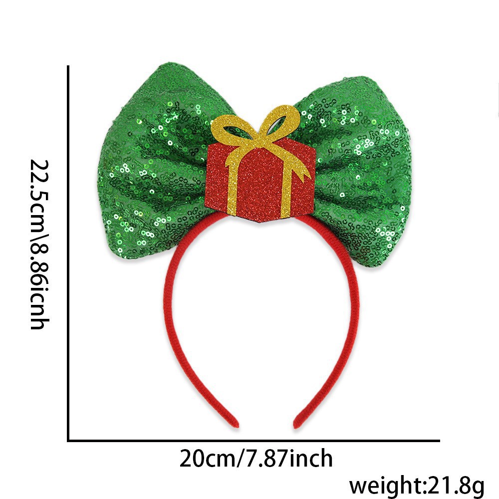 Christmas Decorative Headband, 8.7 x 7.1 inches