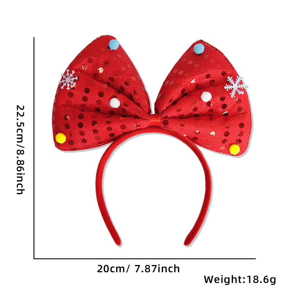 Christmas Decorative Headband, 8.7 x 7.1 inches