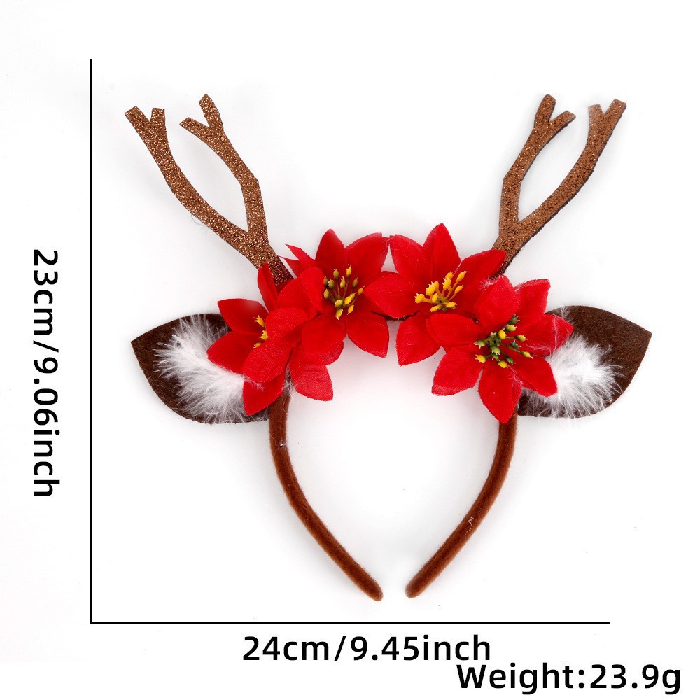 Christmas Decorative Headband, 8.7 x 7.1 inches