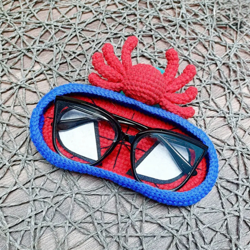 Crocheted Glasses Frames, Cute and Creative Animal-Themed Glasses Frames, Cute Glasses Cases and Storage Boxes