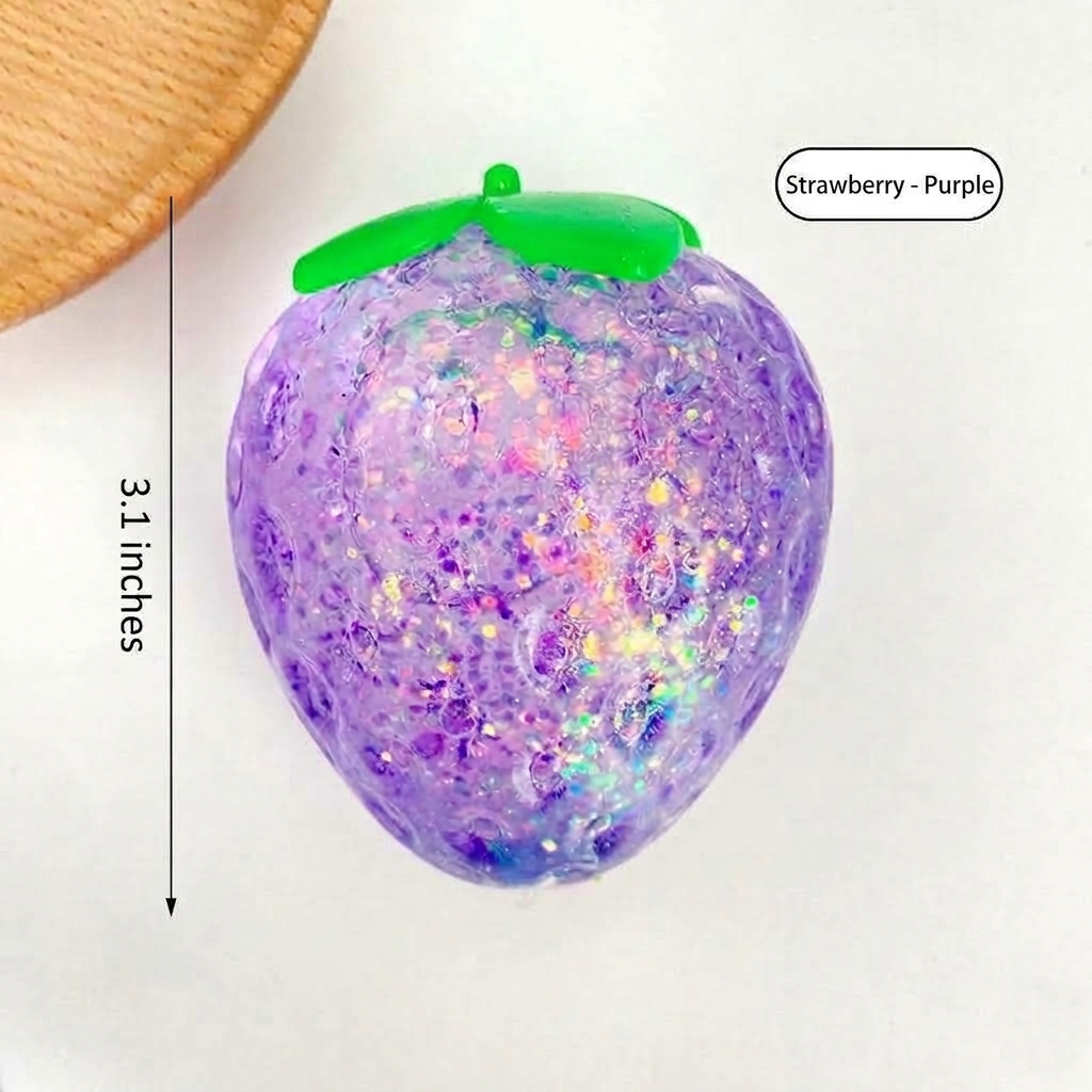 Soft, slow-rebound stress relief toys shaped like butter; soft stress relief toys shaped like sticks of butter; and soft stress balls—perfect as desk toys, party favors, and birthday gifts