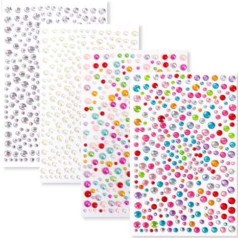 Kids' DIY Gem Stickers: 3D Acrylic Rhinestone and Crystal Stickers—Self-Adhesive Decals for Girls' Bullet Journals, Water Bottles, and Face Decorations