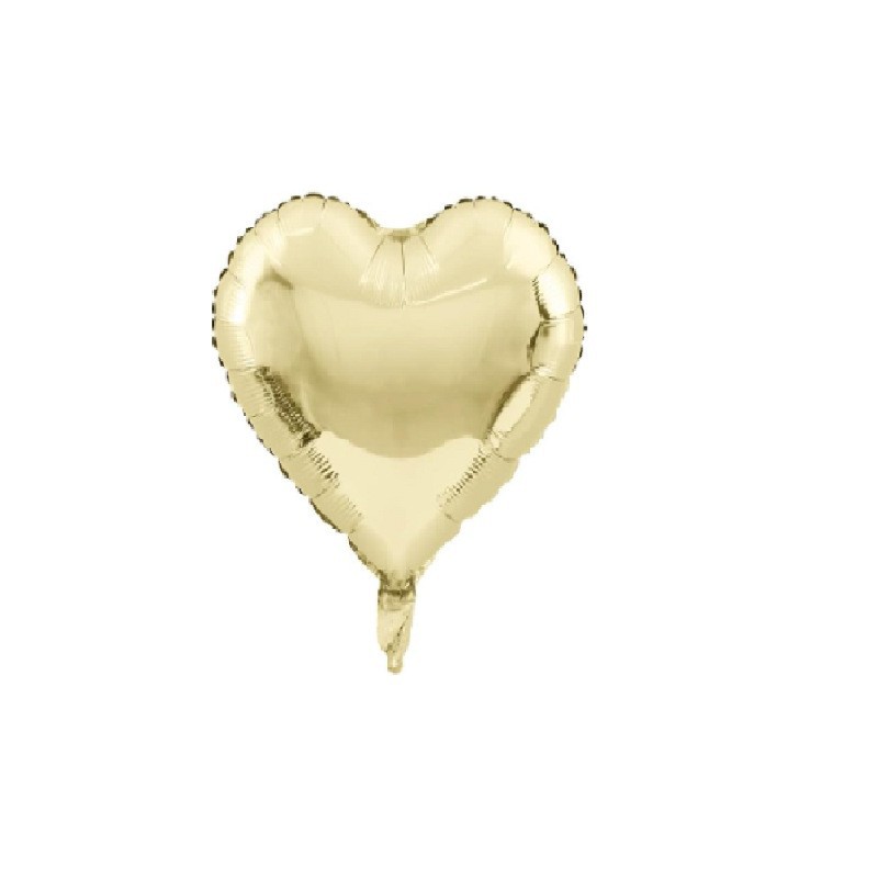 18-inch Heart-Shaped Aluminum Foil Balloons for Wedding, Proposal, and Party Decorations