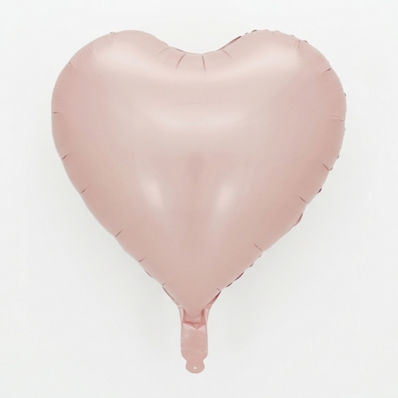 18-inch Heart-Shaped Aluminum Foil Balloons for Wedding, Proposal, and Party Decorations