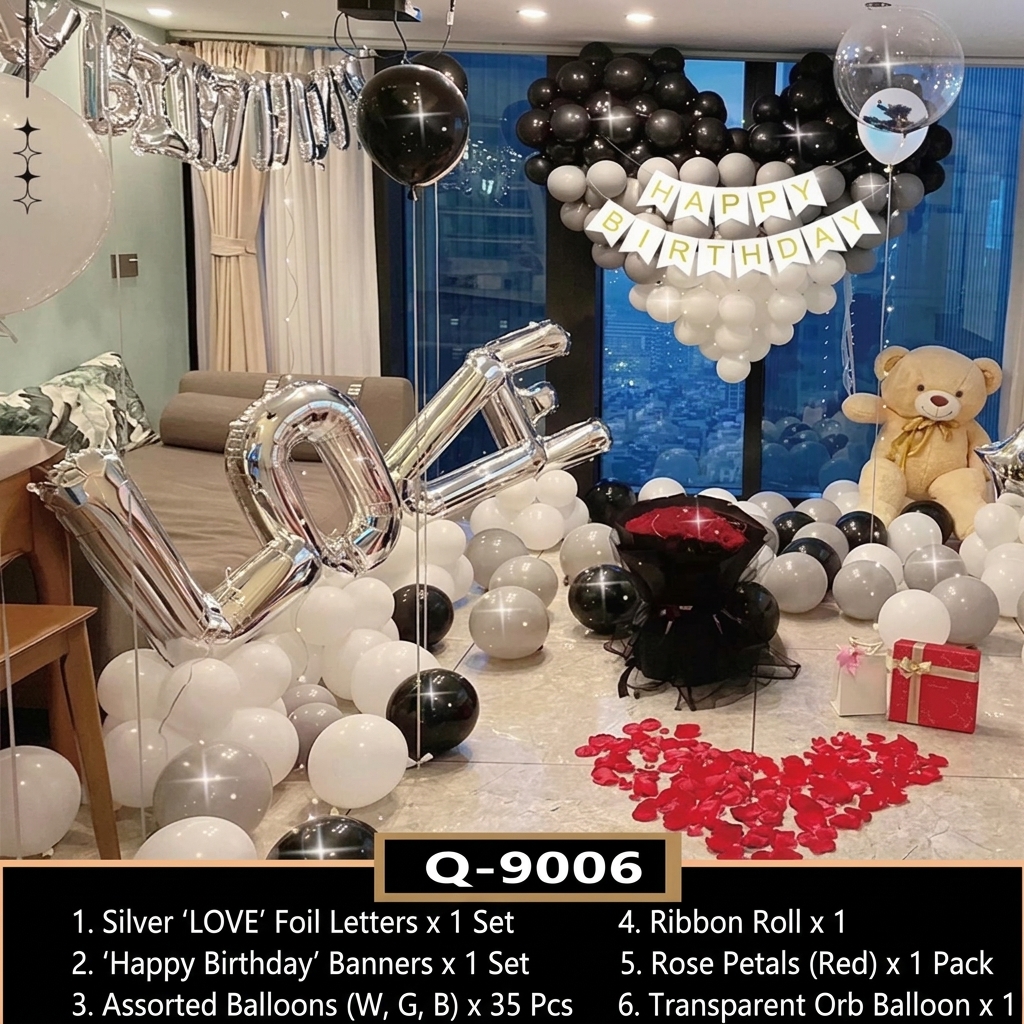 Romantic Balloon Set for Confessions of Love and Marriage Proposals