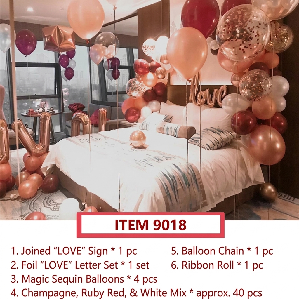 Romantic Balloon Set for Confessions of Love and Marriage Proposals