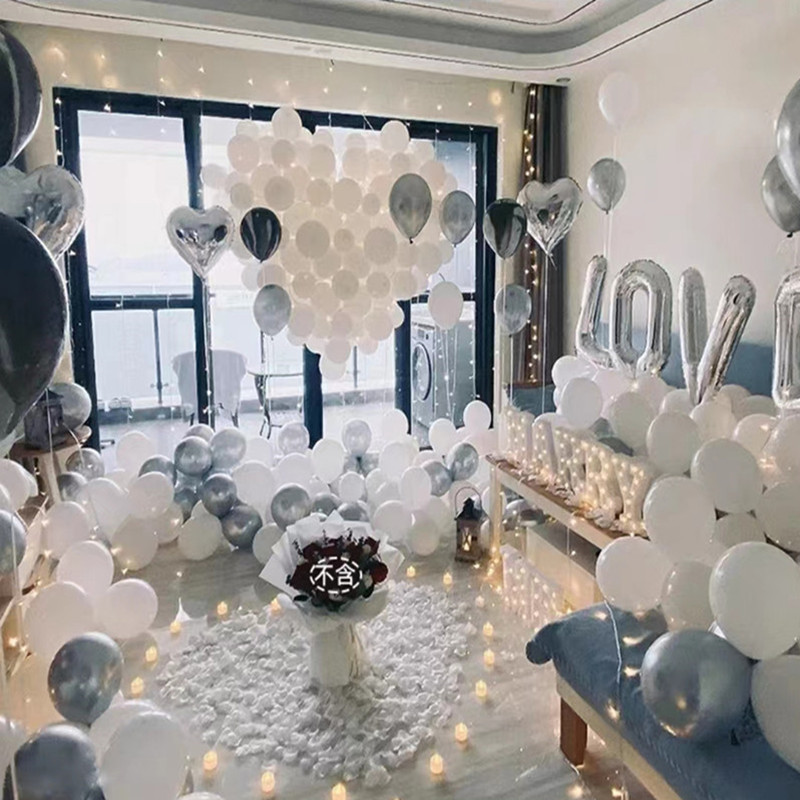 Romantic Balloon Set for Confessions of Love and Marriage Proposals