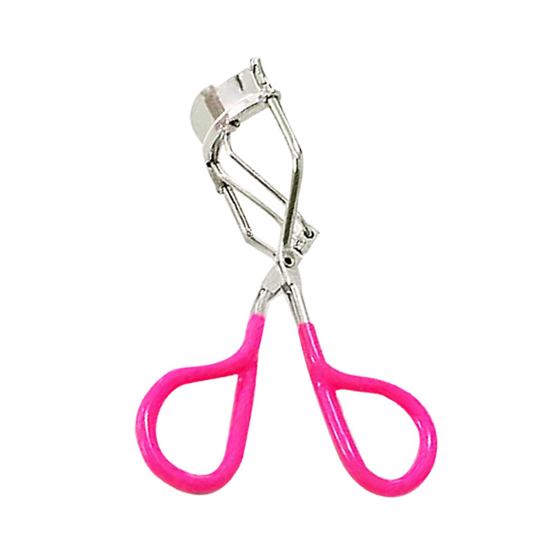 Plastic-Coated Eyelash Curler Without a Spring