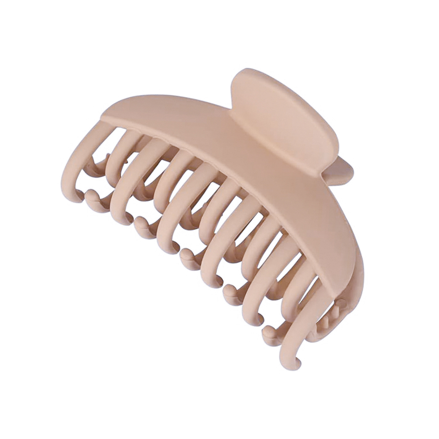 6.5 cm Medium-Sized Double-Row Tooth Hair Clip