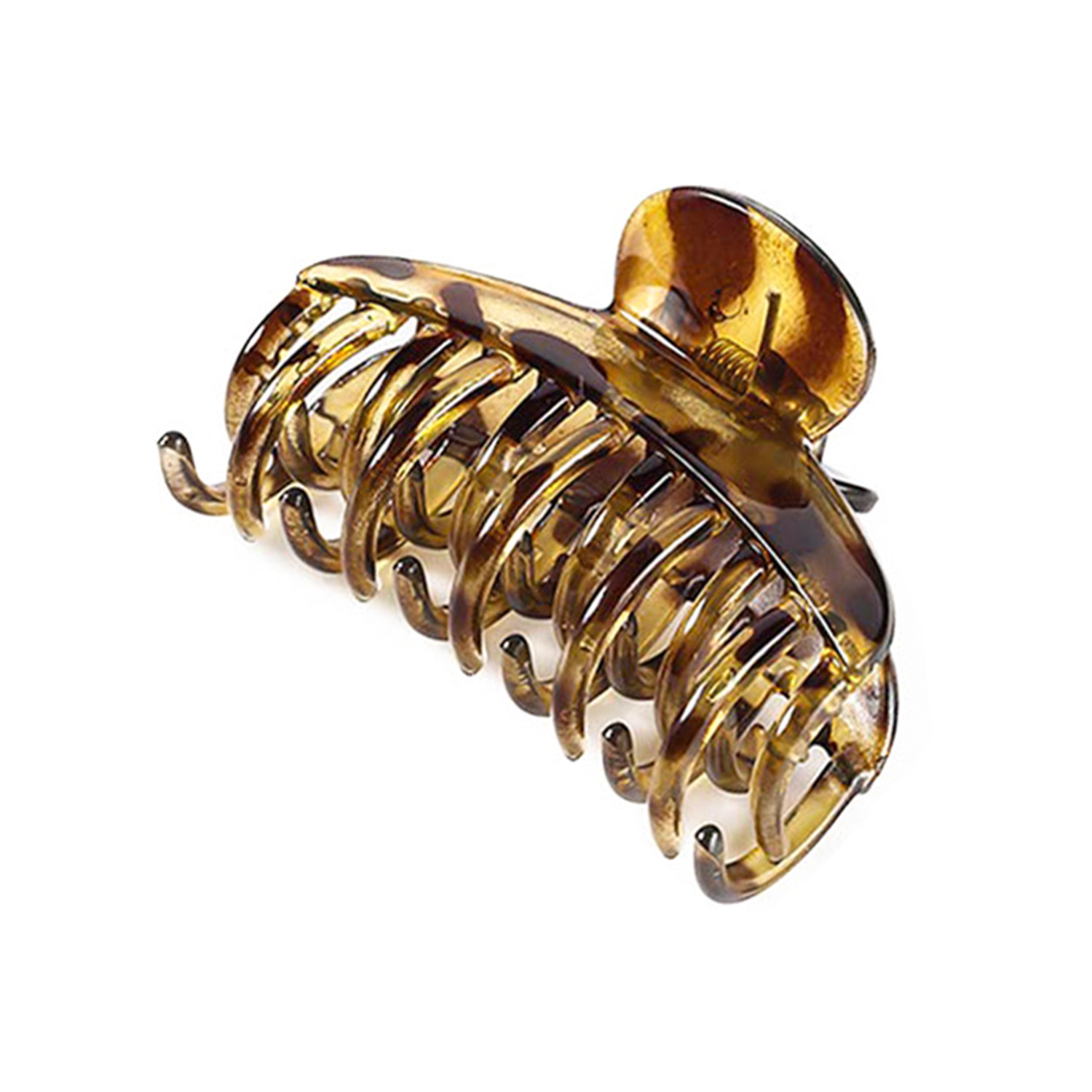 6.5 cm Medium-Sized Double-Row Tooth Hair Clip