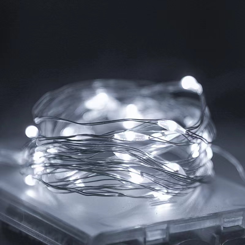 LED string lights, Christmas decorations, cake decorations, battery packs, USB, copper wire lights, colored lights