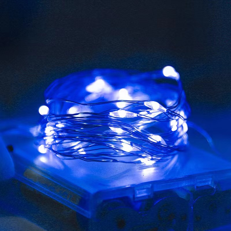 LED string lights, Christmas decorations, cake decorations, battery packs, USB, copper wire lights, colored lights