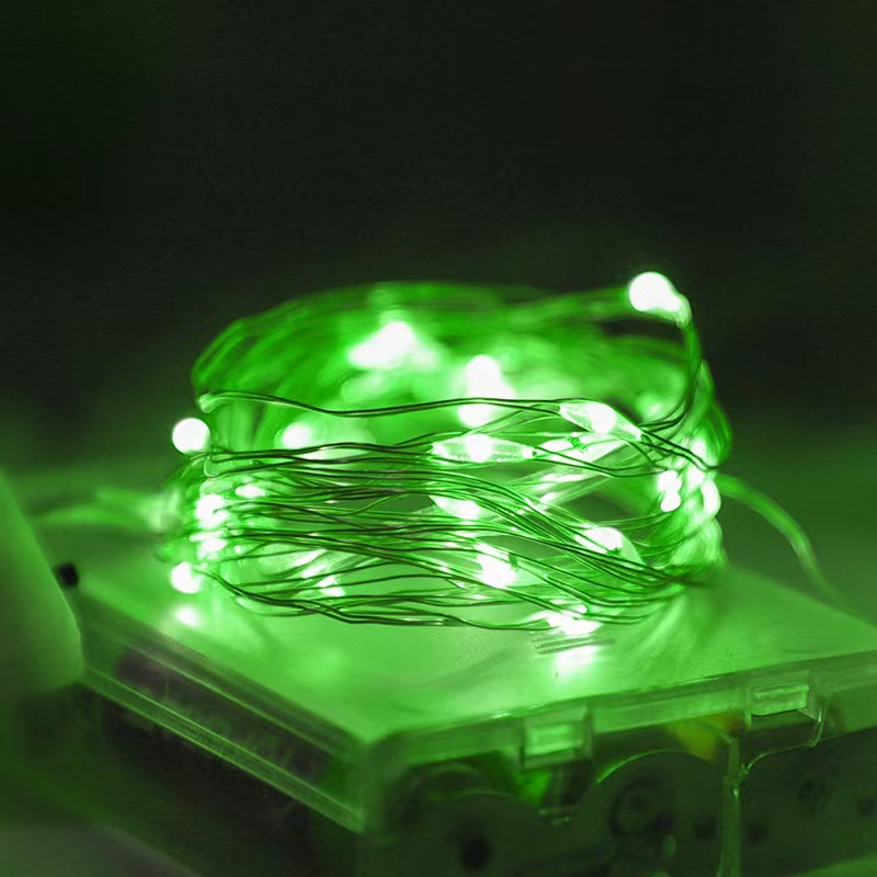 LED string lights, Christmas decorations, cake decorations, battery packs, USB, copper wire lights, colored lights