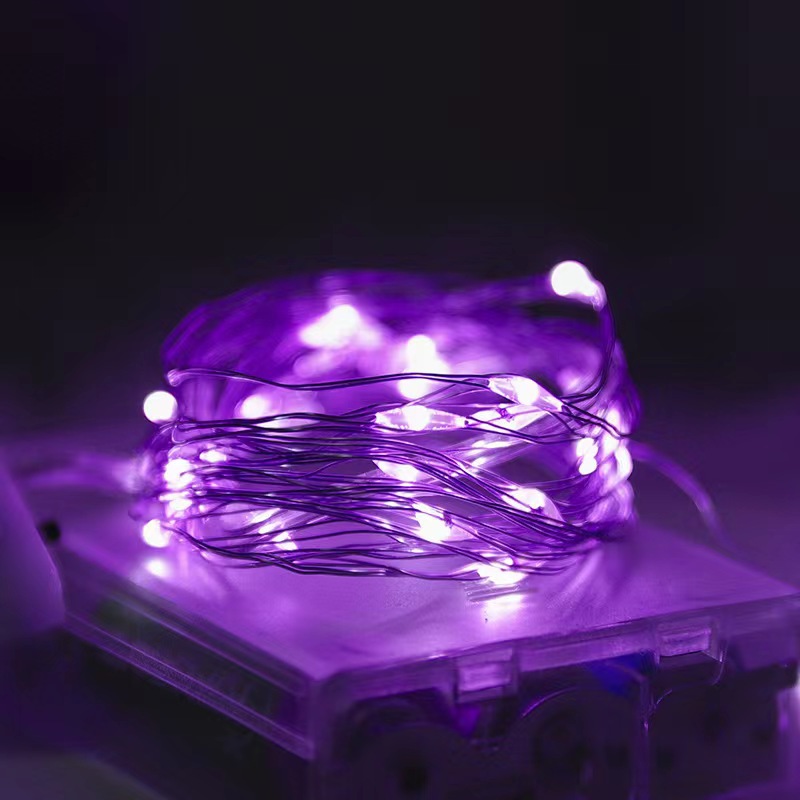 LED string lights, Christmas decorations, cake decorations, battery packs, USB, copper wire lights, colored lights