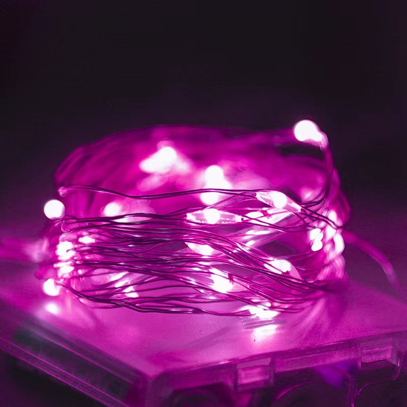 LED string lights, Christmas decorations, cake decorations, battery packs, USB, copper wire lights, colored lights