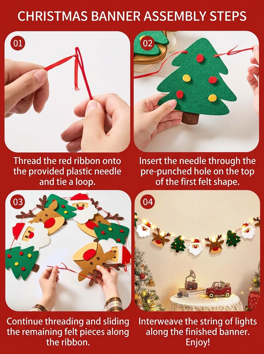 Christmas Lace Garland String Lights: Eco-Friendly Paper / LED Lighting, 2 Meters / Connectable, Perfect for Living Room, Storefront, and Window Display Decorations—Create a Magical Backdrop for Instagram-Worthy Photos