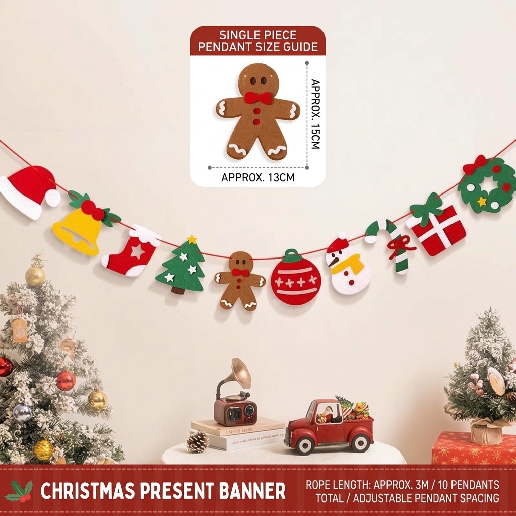 Christmas Lace Garland String Lights: Eco-Friendly Paper / LED Lighting, 2 Meters / Connectable, Perfect for Living Room, Storefront, and Window Display Decorations—Create a Magical Backdrop for Instagram-Worthy Photos