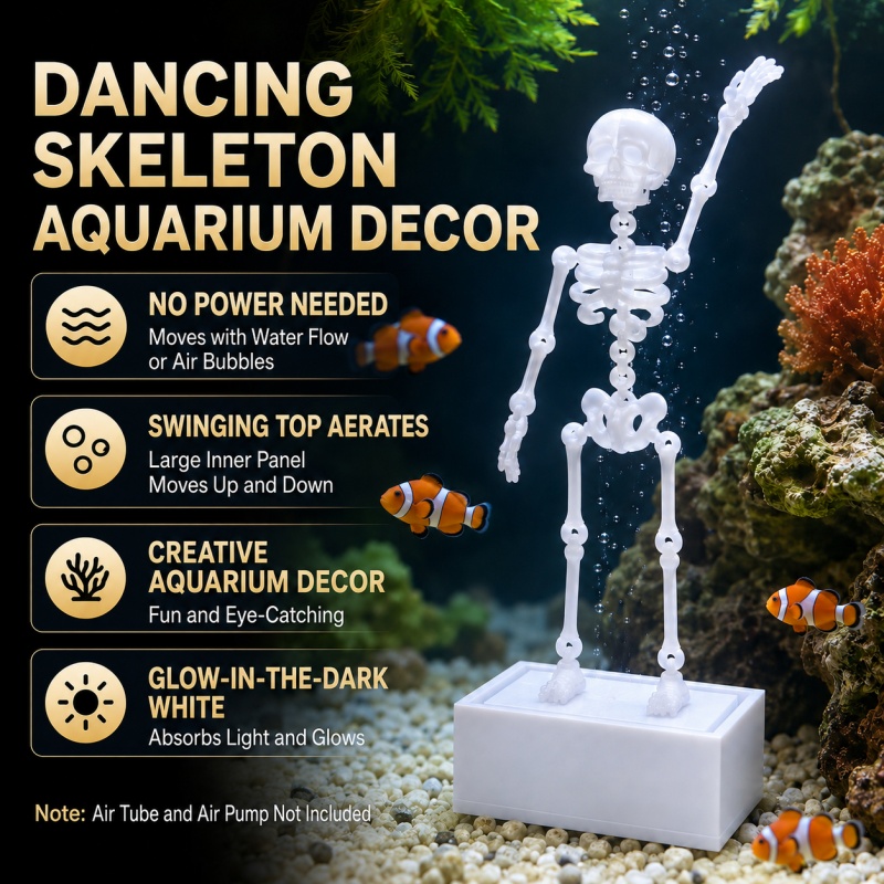 The Dancing Skeleton: A Must-Have for Your Fish Tank