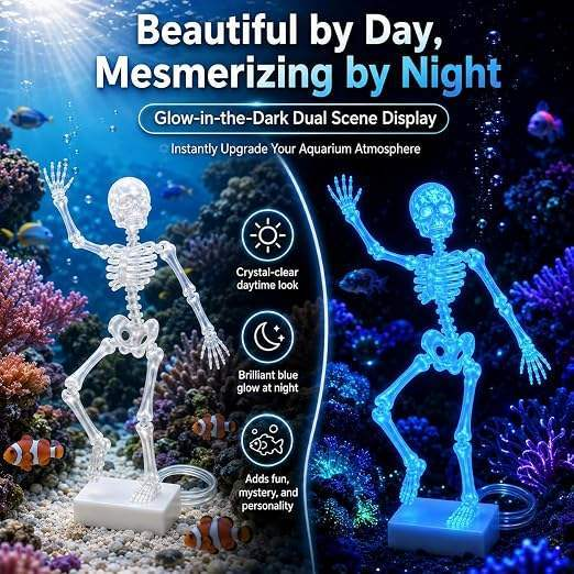 The Dancing Skeleton: A Must-Have for Your Fish Tank