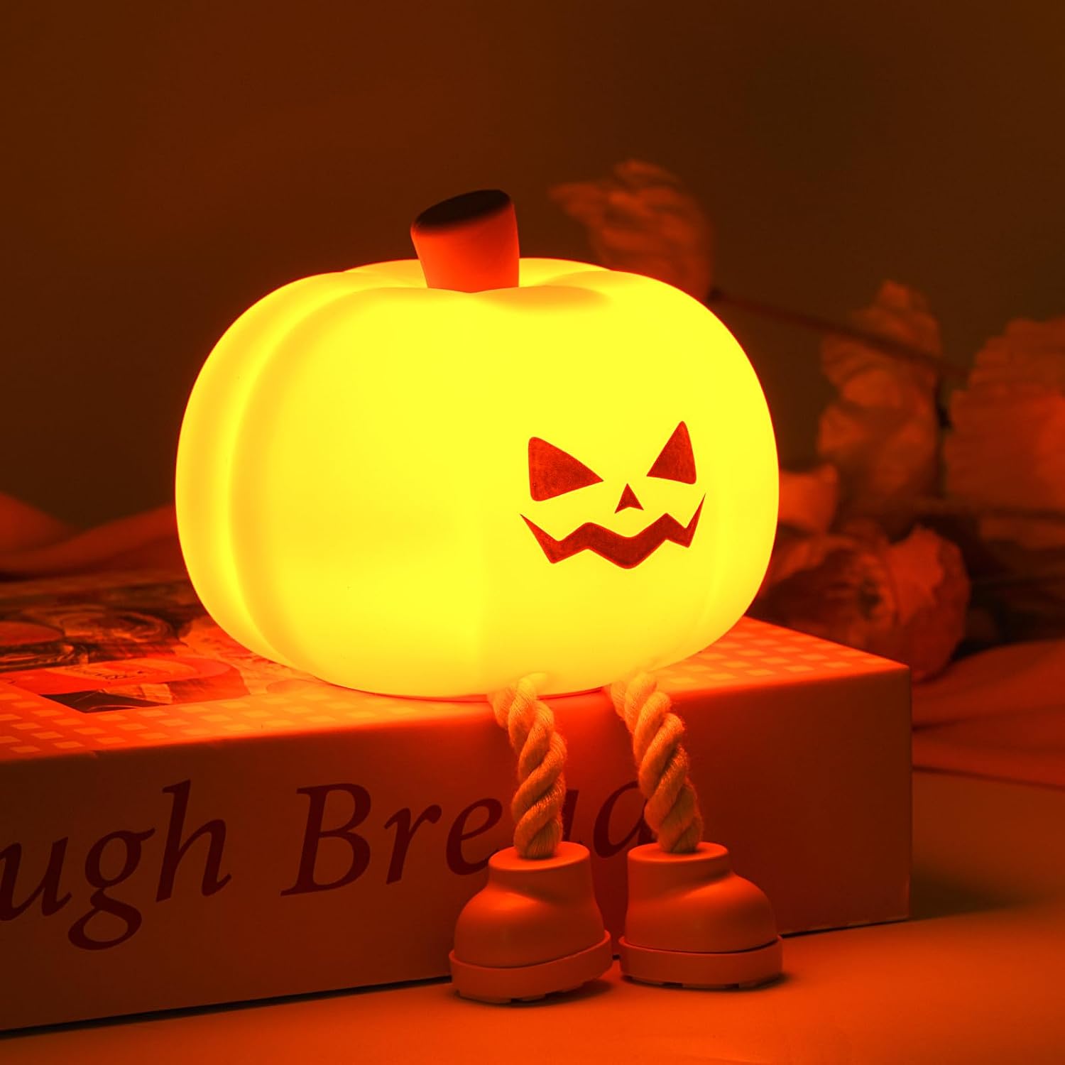 Silicone Pumpkin Lanterns—Halloween Decorations and Gifts
