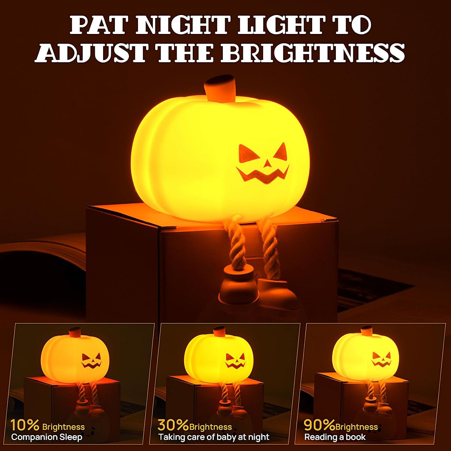 Silicone Pumpkin Lanterns—Halloween Decorations and Gifts