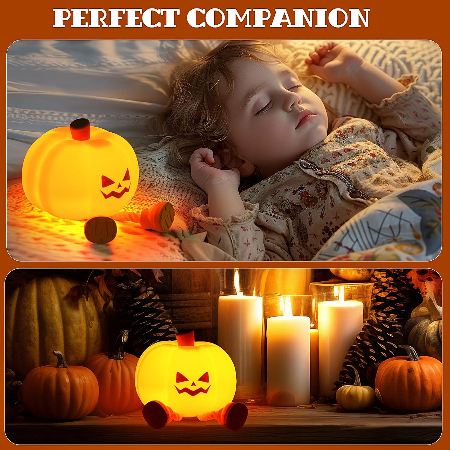 Silicone Pumpkin Lanterns—Halloween Decorations and Gifts
