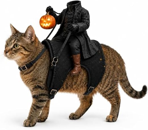 Headless Horseman Cat Costume