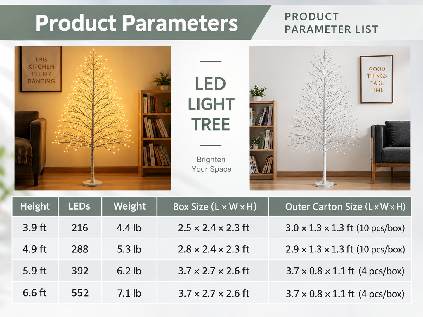 LED Artificial Christmas Tree Lights | Warm-Toned Decorative Lights for Indoor Bedrooms | Desktop Ornaments, Night Lights, and Christmas String Lights