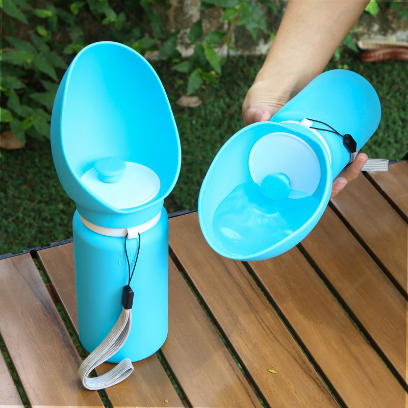 Pet Water Cup, Outdoor Water Dispenser, Dog Water Bottle for Outings, Silicone Foldable Portable Dog Water Bottle