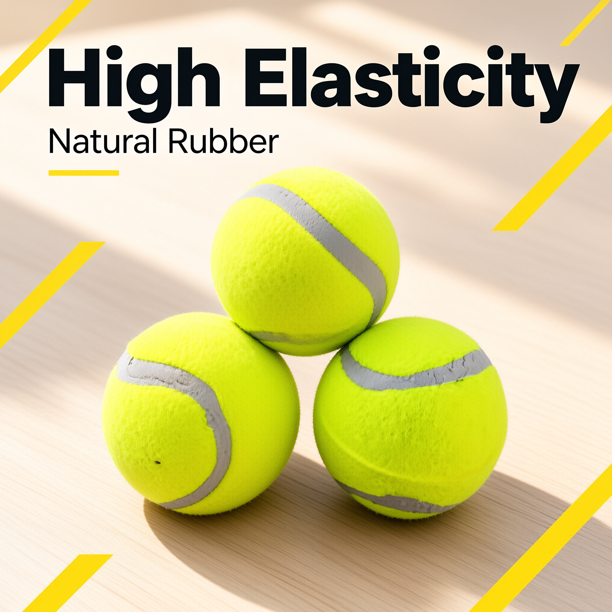 Pet Toy Tennis Ball—Slightly Bouncy, Grade 2—Dog Tossing and Interaction Ball, Dog Training Supplies—In Stock, Wholesale