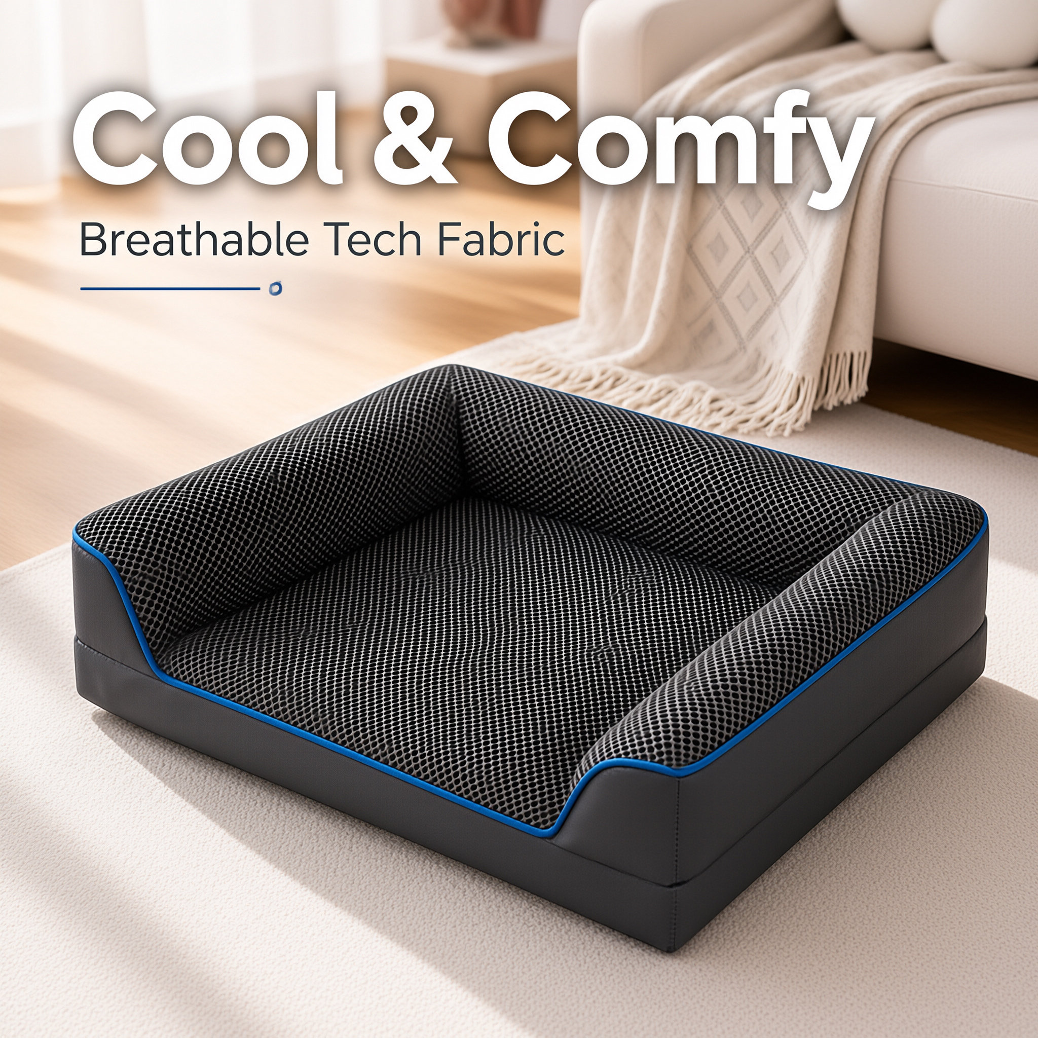 Mesh Waterproof, Non-Slip, Stain-Resistant Pet Sofa Pad; Universal Cat-Scratch-Resistant Technical Fabric Sofa Cover and Pet Pad